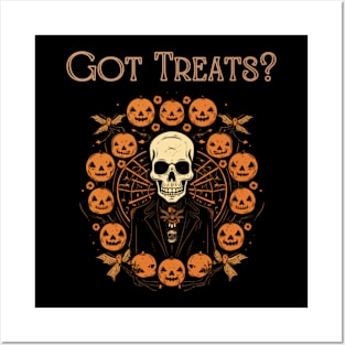 Trick or treats? Halloween night Posters and Art